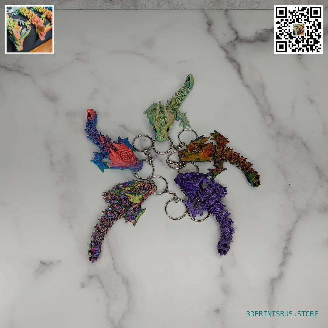 Baby Rose Tadling Keychain