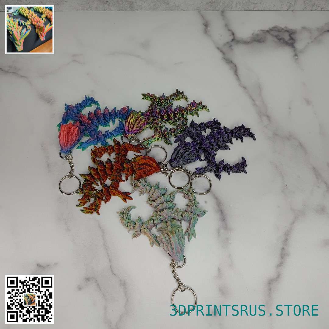 Jellyfish Tadling Keychain