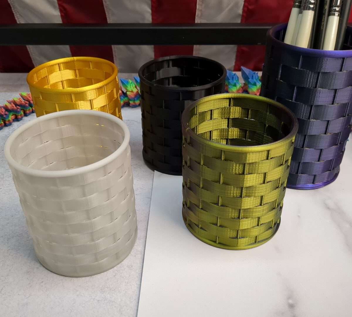 Circular Woven Basket